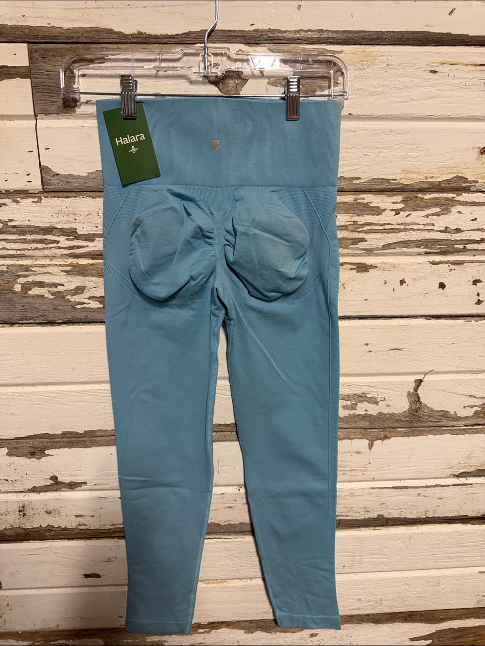 HALARA Light Blue Leggings with High Waist